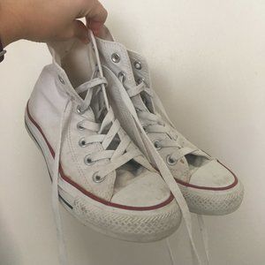 White High Top Converse